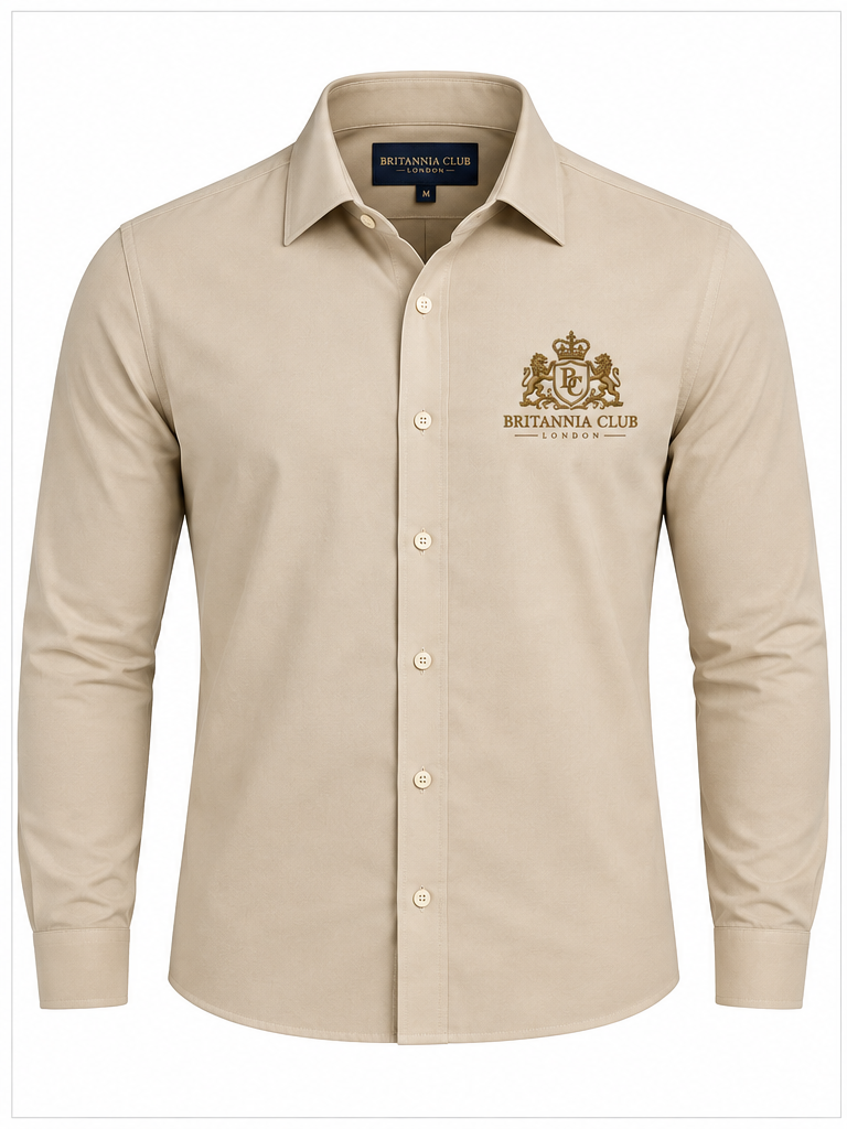 Dusty Champagne Formal Shirt