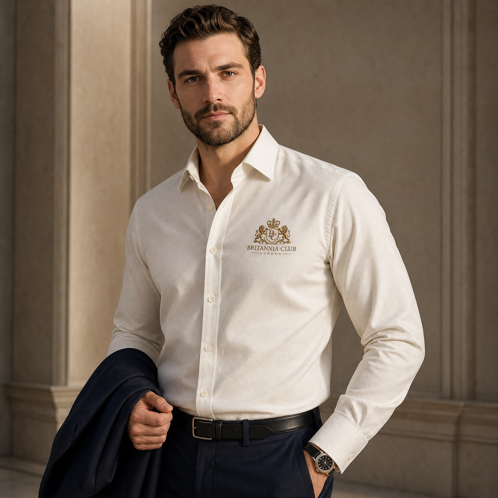 Pearl Ivory Formal Shirt