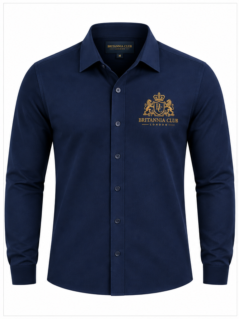 Midnight Navy Formal Shirt